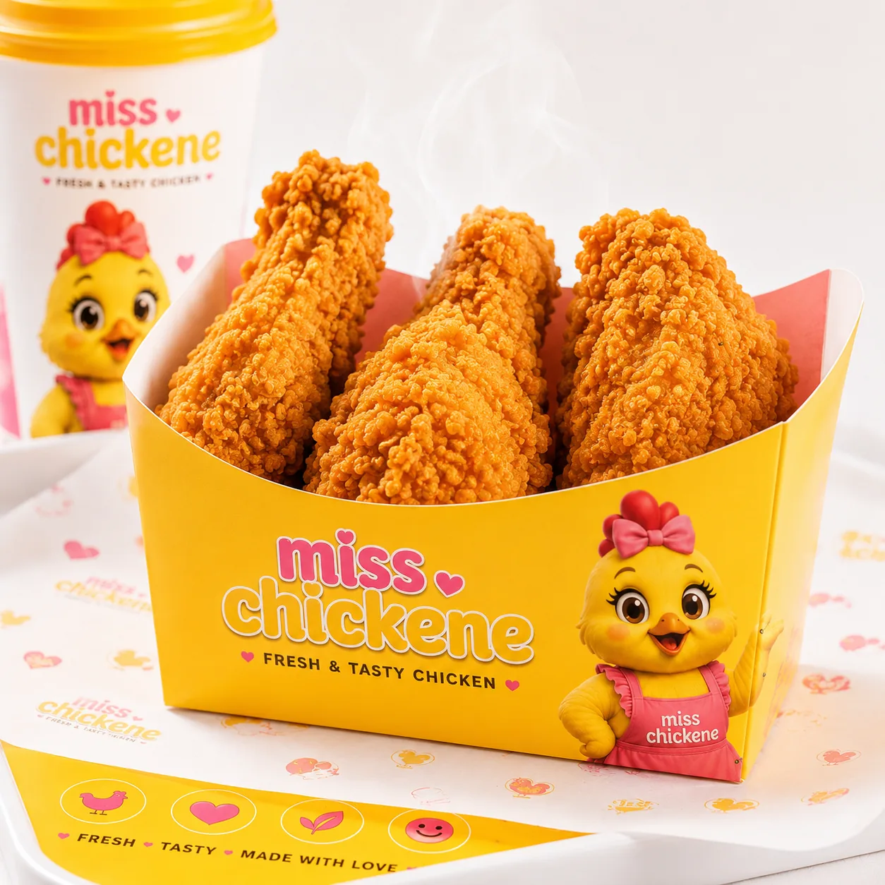 miss chickene chicken box 3 pc
