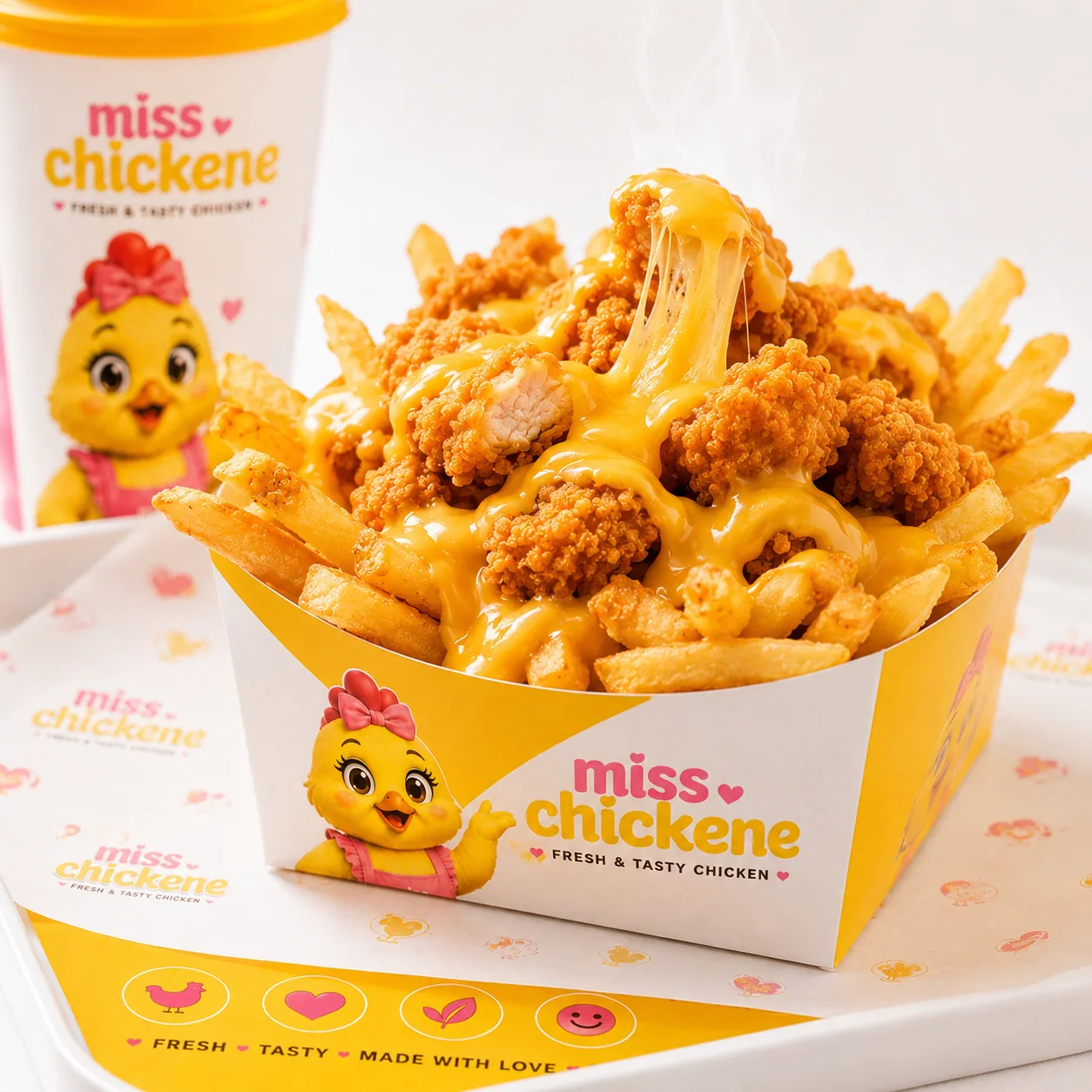 miss chickene cheesy chicken fries